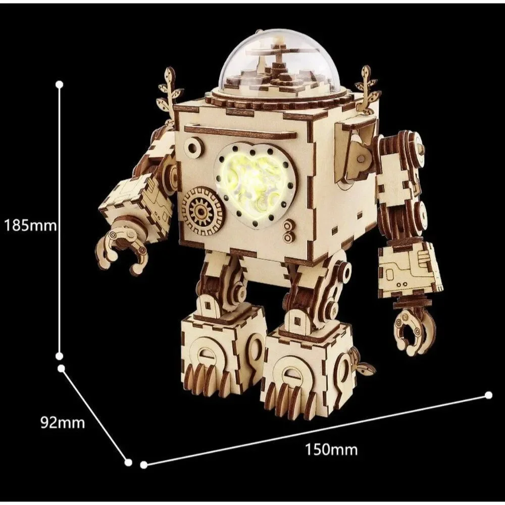 ROKR Steampunk Music Box AM601 Orpheus Collectible Toy